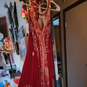 Floor length dress